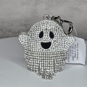NWT Bath and Body Works Halloween Ghost Bling Pocketbac Holder